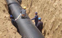 双璧波纹管施工案例